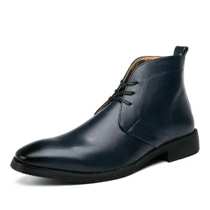 The Misalawa - Leather Ankle chukka Boots For Men