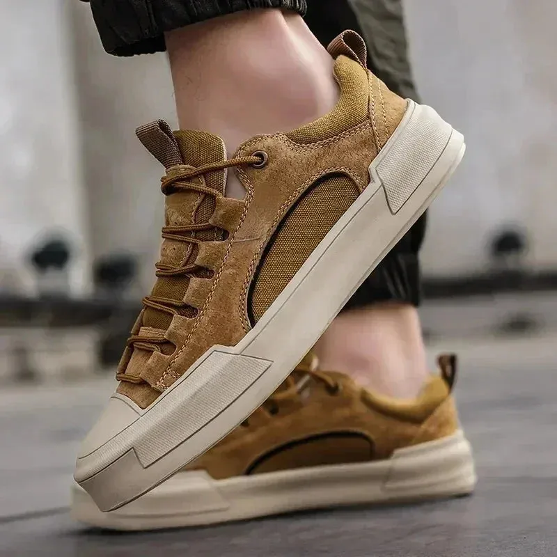 Theodore Men's Casual Leather Sneakers