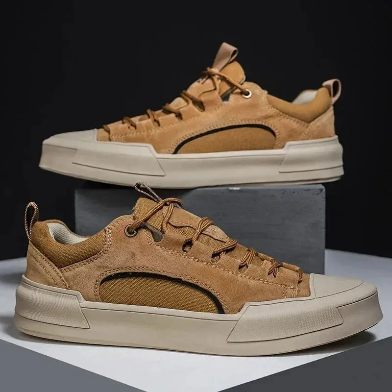 Theodore Men's Casual Leather Sneakers