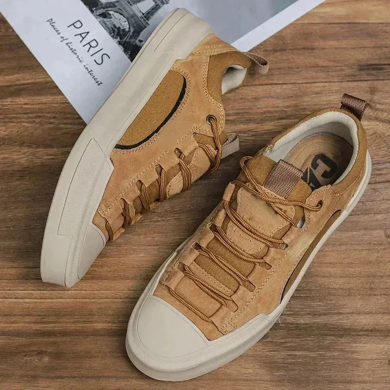 Theodore Men's Casual Leather Sneakers