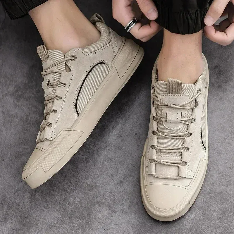 Theodore Men's Casual Leather Sneakers