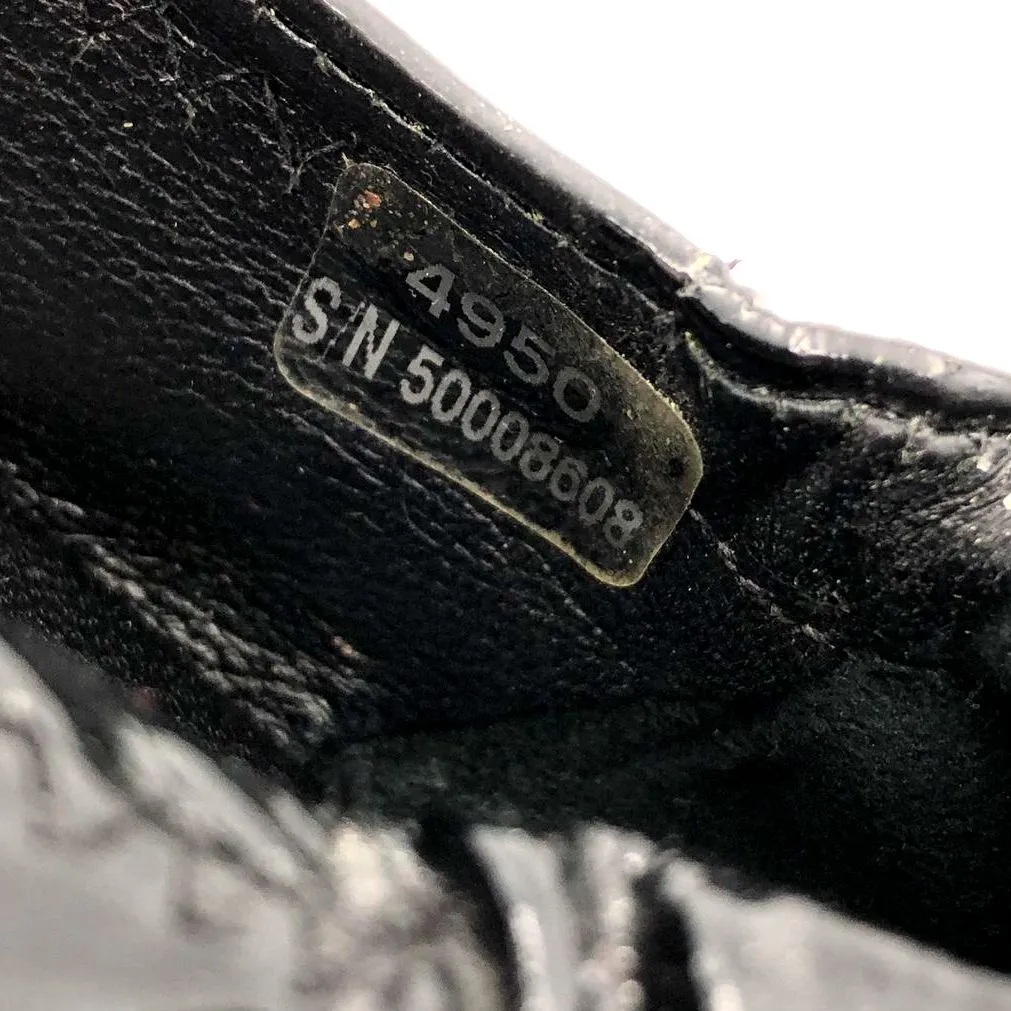Tory Burch 'Minnie' Women's Black Patent Leather Ballet Flats - Size 8 ( COA)