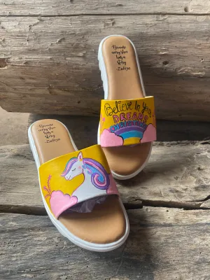 Unicorn name slides
