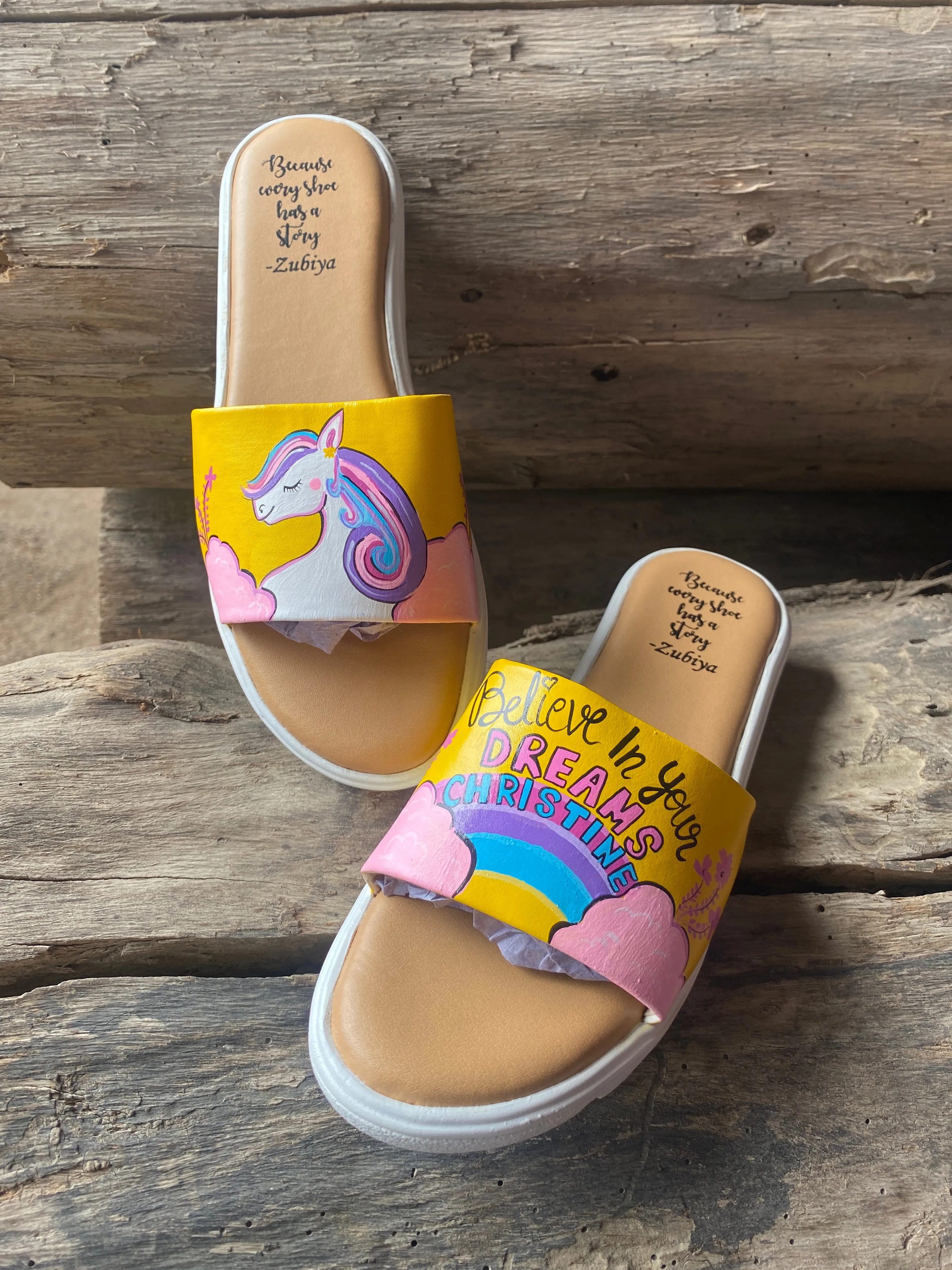 Unicorn name slides