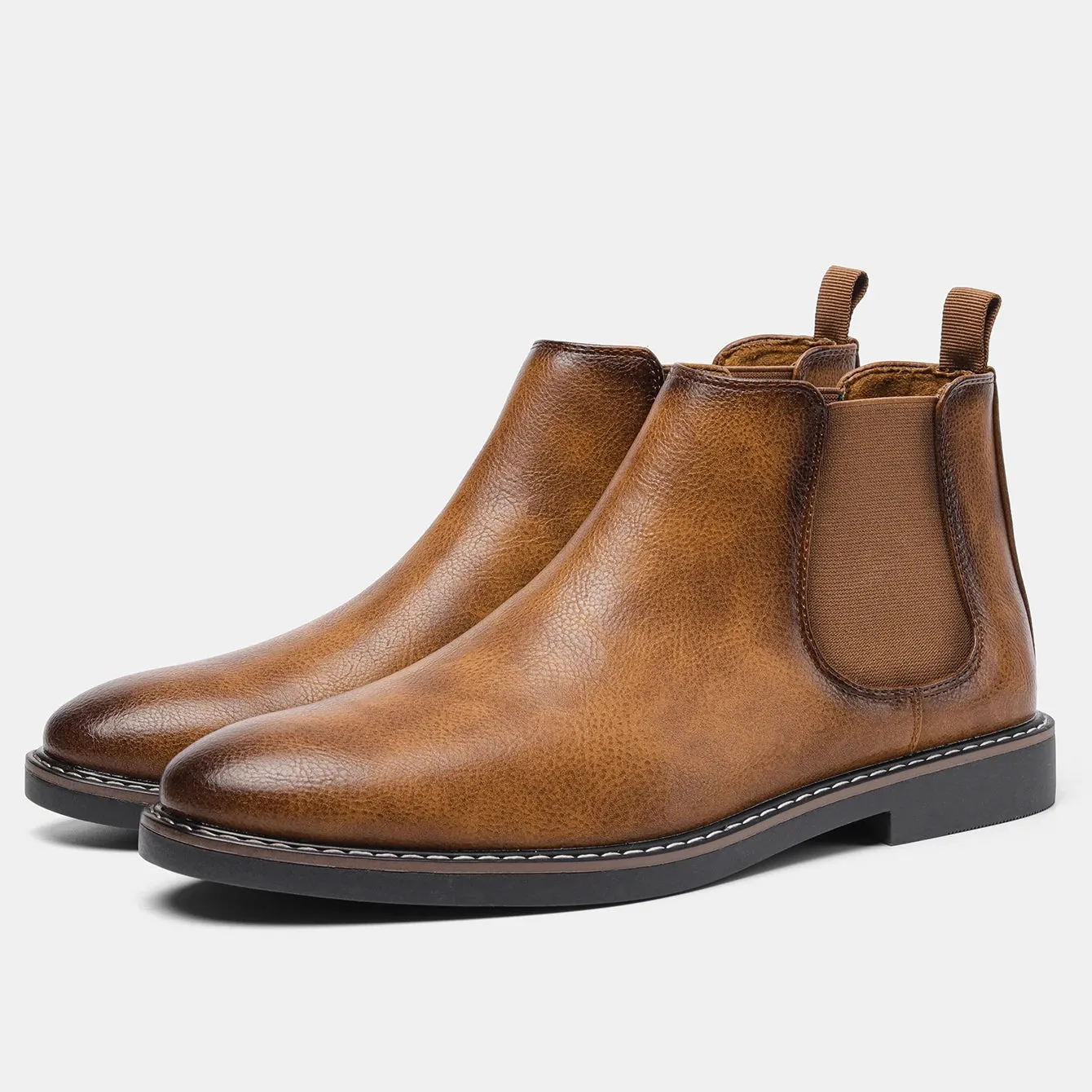 West Louis™ Men British Style Ankle Chelsea Boots