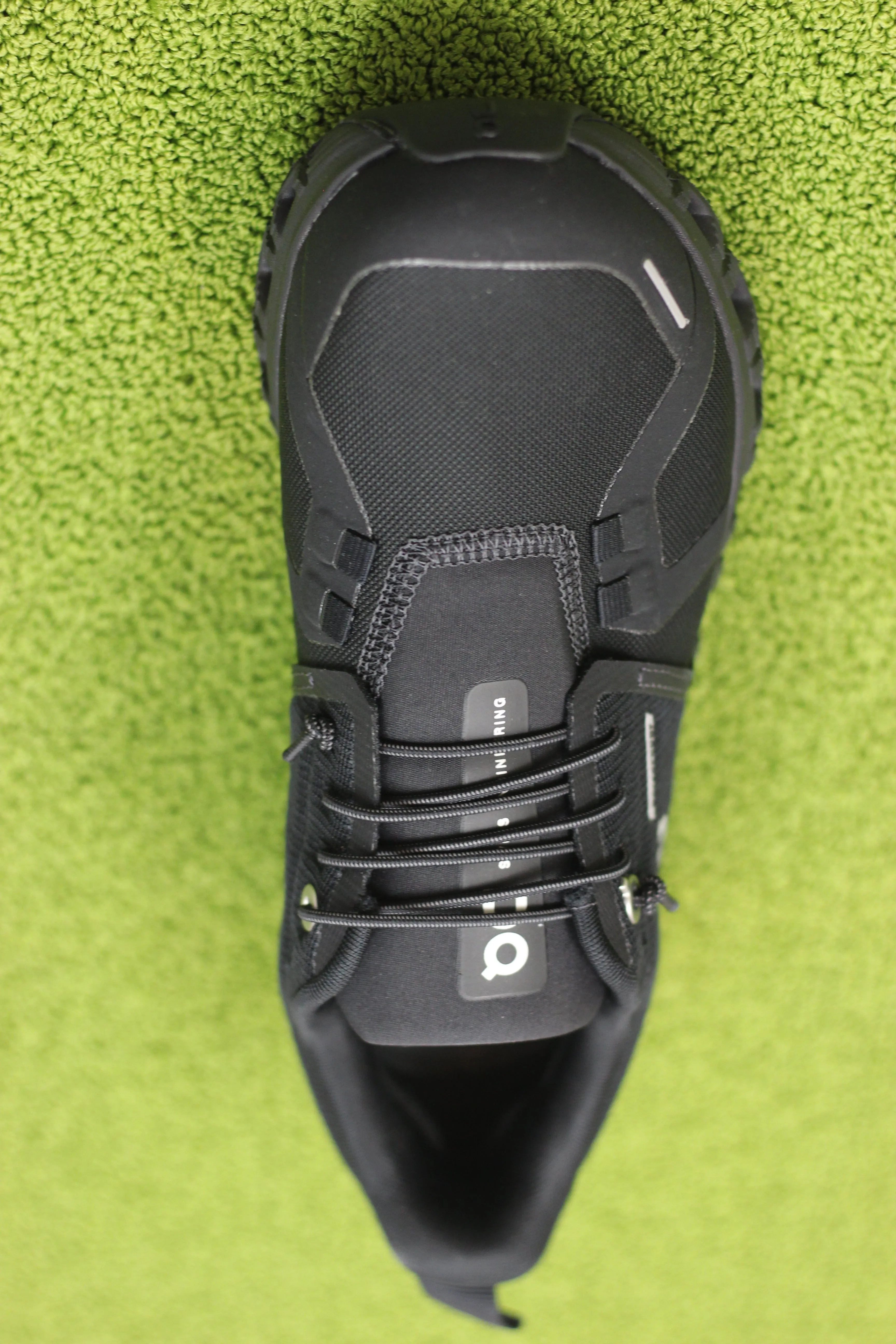 Womens Cloud6 Waterproof Sneaker - All Black Nylon