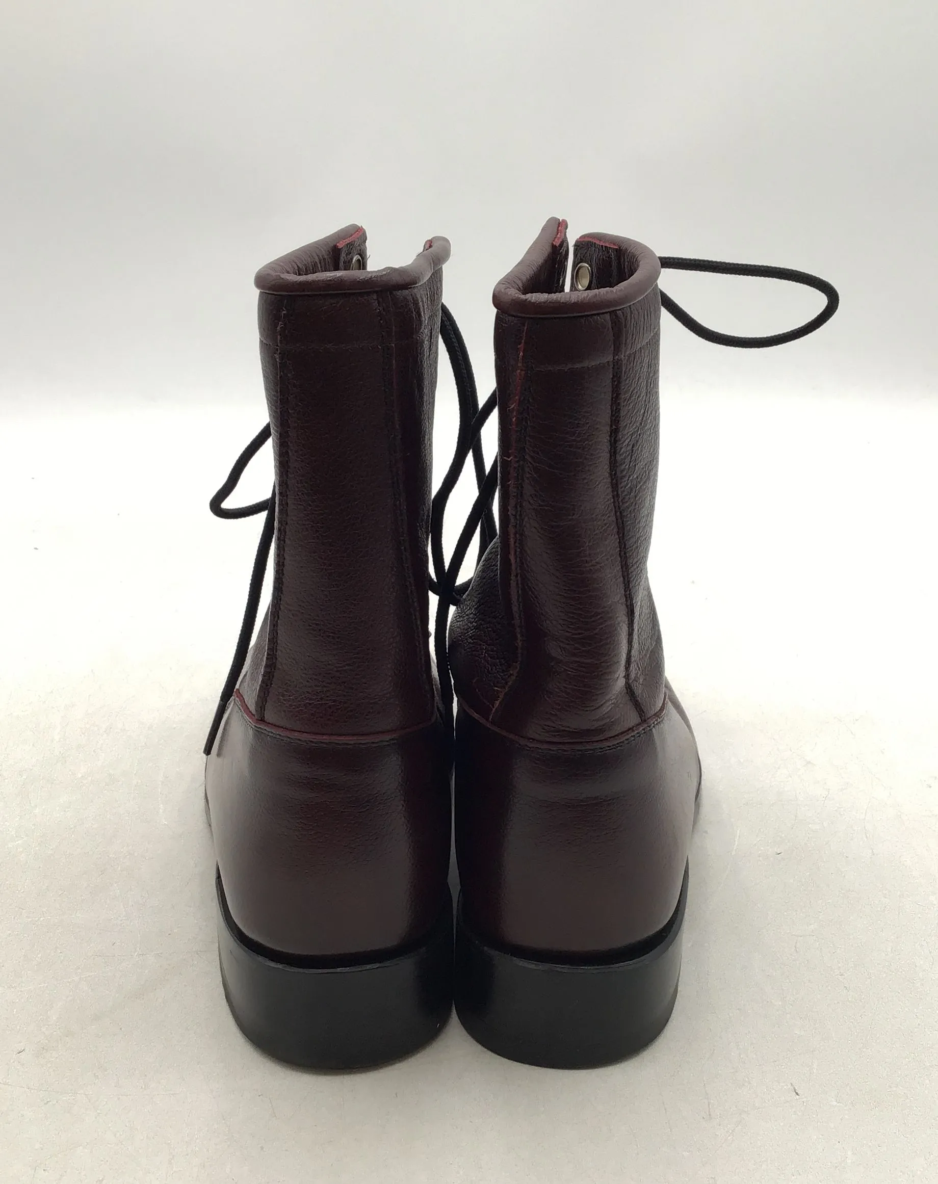Zecuda By Dan Post Women's Brown Combat Boots - Size 8M